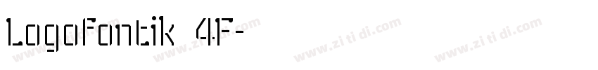 Logofontik 4F字体转换